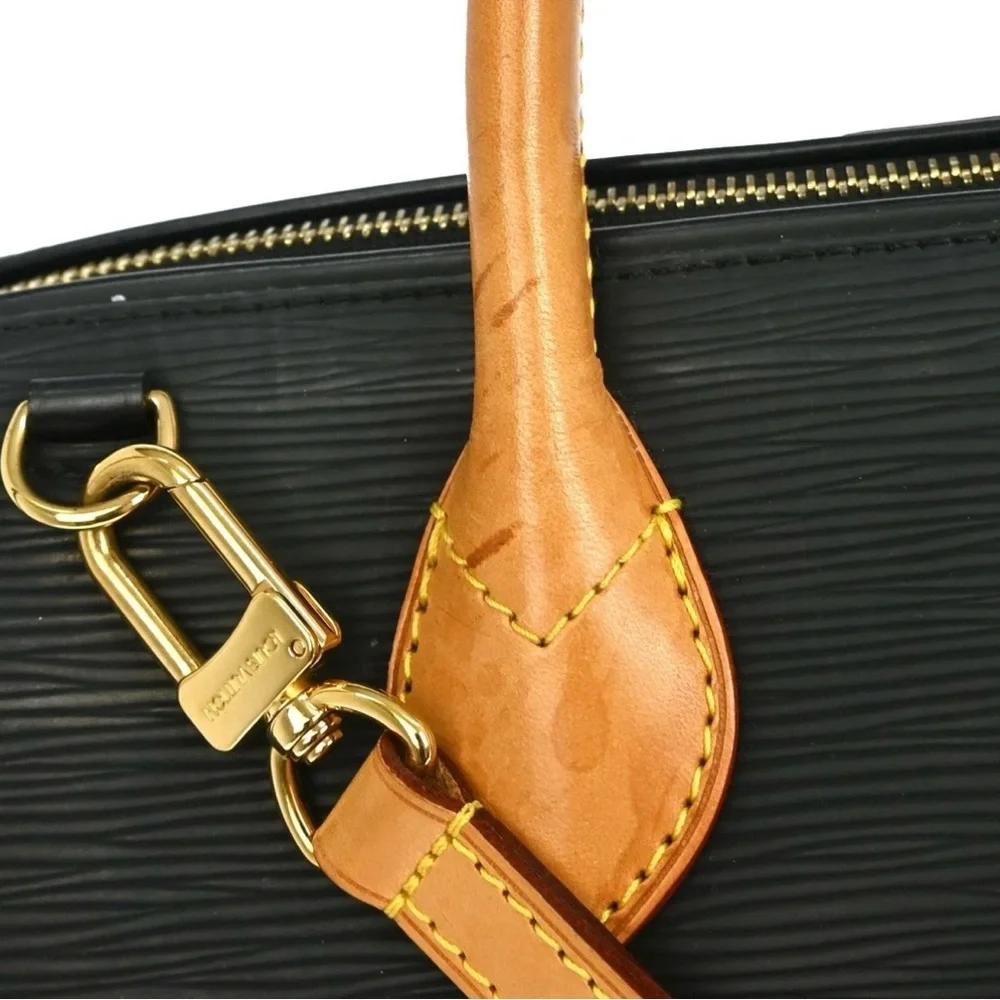 Louis Vuitton Black Epi Doc PM 2-way Handbag - Picture 3 of 14